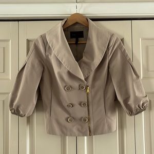 BCBG cropped jacket